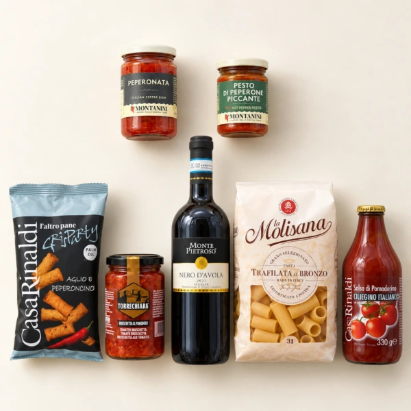 Pastabox für Zwei von oben